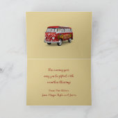 ヴィンテージホリデーヴァンカード シーズンカード (内部)