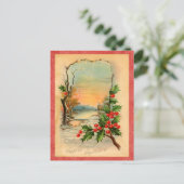 ヴィンテージホリデー葉書 シーズンポストカード (スタンド正面)