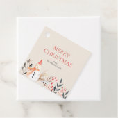 ヴィンテージホリデー雪だるまクリスマス フェイバータグ (インサイチュ)