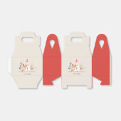 ヴィンテージホリデー雪だるまクリスマス フェイバーボックス (折り畳みなし)