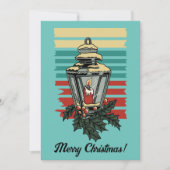 ヴィンテージホリビクトリアンー飾通りランプ カード (正面)