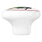 ヴィンテージホリーとベリー引出/キャビネット セラミックノブ (側面)