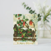 ヴィンテージホリーと鳥のクリスマス (スタンド正面)