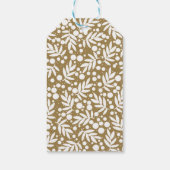ヴィンテージホリーパターン ギフトタグ (裏面)