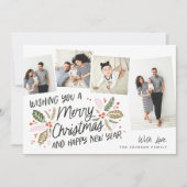 ヴィンテージホリー傾斜スナップ数々のショット4 – 写真 シーズンカード (正面)