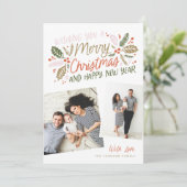 ヴィンテージホリー傾斜数々のスナップショット – 写真 シーズンカード (スタンド正面)