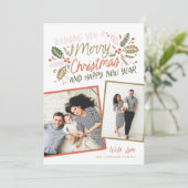 ヴィンテージホリー傾斜数々のスナップショット – 写真 シーズンカード (スタンド正面)