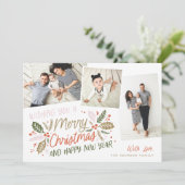 ヴィンテージホリー傾斜数々のスナップショット – 写真 シーズンカード (スタンド正面)