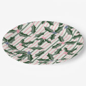 ヴィンテージホリー ペーパープレート (アングル)