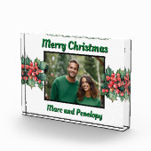 ヴィンテージホリ離れーリーベリー写真テンプレート フォトブロック (右)