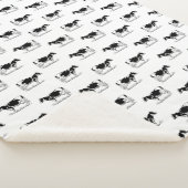 ヴィンテージホルスタインウカスタムィッシズBGカラー シェルパブランケット (3/4)