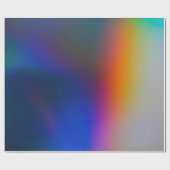 ヴィンテージホログラフィックホロ虹彩勾配フィルム ラッピングペーパー (フラット)