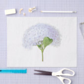 ヴィンテージホワイトアジサイ花フローラ 薄葉紙 (クラフト)