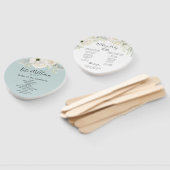 ヴィンテージホワイトアネモネスバラ ハンドファン (組立なし)