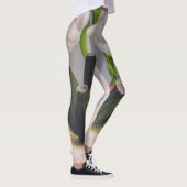 ヴィンテージホワイトオーキッドアングロアユニフローラリンデニア レギンス (右)