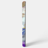 ヴィンテージホワイトキッテンイラストレーション SAMSUNG GALAXYケース (裏面横)