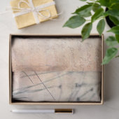 ヴィンテージホワイトキツネイン雪デコップスティッシュペーパー 薄葉紙 (ギフト)