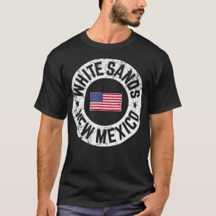 ヴィンテージホワイトサンズナショナルモニュメントニューメキシコP Tシャツ