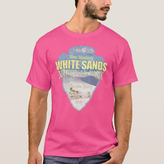 ヴィンテージホワイトサンズNp矢印 Tシャツ (正面)