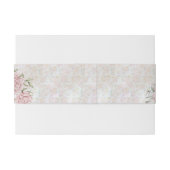 ヴィンテージホワイトシャンパーニュ結婚ー 招待状ベリーバンド (裏面例)