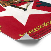 ヴィンテージホワイトスターライン旅行ポスター ポスター (角)