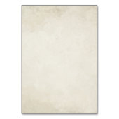 ヴィンテージホワイトデイジーフローラロマン結婚ティック テーブルナンバー (裏面)