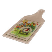 ヴィンテージホワイトトルコ カッティングボード (角)