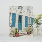 ヴィンテージホワイトハウスプラントブルーグレースクラップブック (スタンド正面)