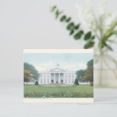 ヴィンテージホワイトハウス観光客はがき – 再印刷 ポストカード (スタンド正面)