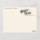 ヴィンテージホワイトハウス観光客はがき – 再印刷 ポストカード (裏面)