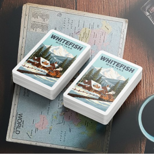 ヴィンテージホワイトフィッシュモンタナ トランプ