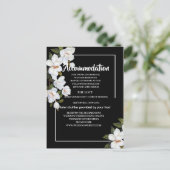 ヴィンテージホワイトローズアコモデーション 案内ポストカード (スタンド正面)