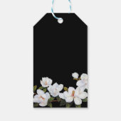 ヴィンテージホワイトローズブライダルシャワー ギフトタグ (裏面)