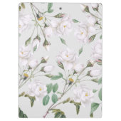 ヴィンテージホワイトローズプランナー クリップボード (裏面)