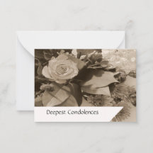 ヴィンテージホワイトローズ悔やみや弔慰