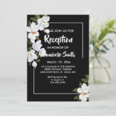 ヴィンテージホワイトローズ披露宴 招待状 (スタンド正面)