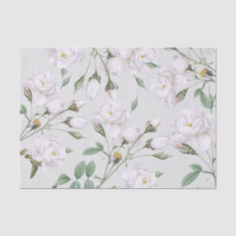 ヴィンテージホワイトローズ 薄葉紙