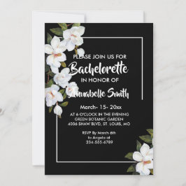 ヴィンテージホワイト・ローズ学士号 招待状