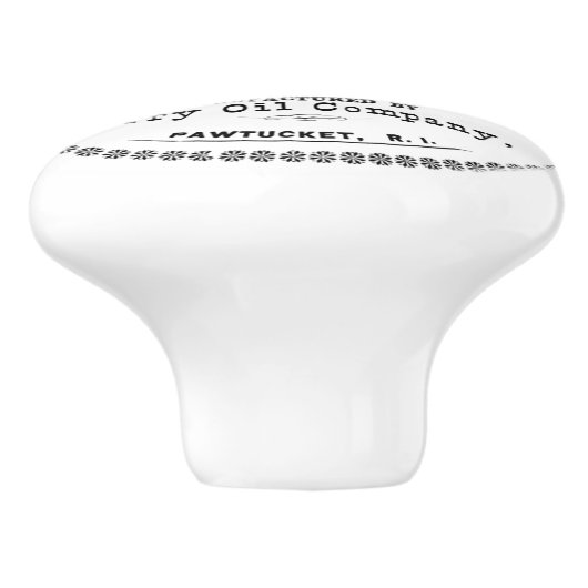 ヴィンテージホースファーム🐎ハウスソープホワイト セラミックノブ (側面)