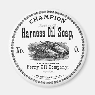 ヴィンテージホースファームハウスソープホワイト マグネット