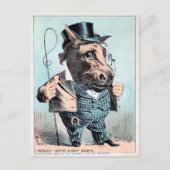 ヴィンテージホースマンはがき  ポストカード (正面)