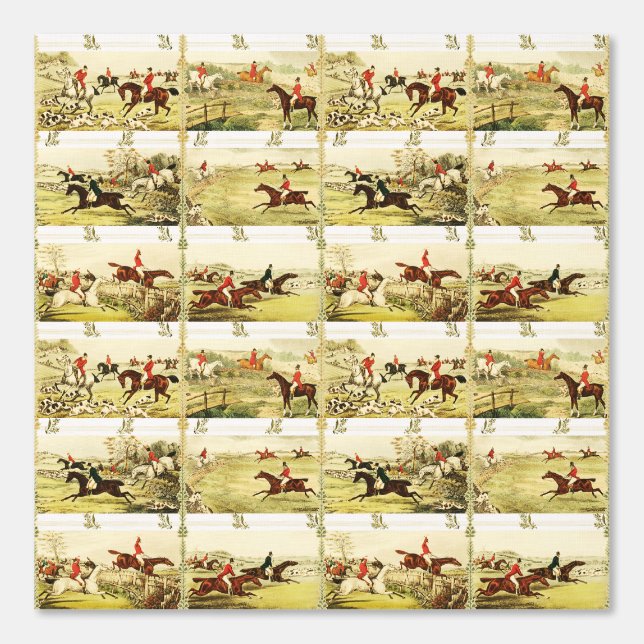 ヴィンテージホースライダー&ハウンズ狩り 壁紙 (正面)
