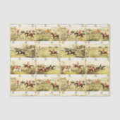 ヴィンテージホースライダー&ハウンズ狩り 薄葉紙 (正面)