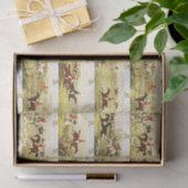 ヴィンテージホースライダー&ハウンズ狩り 薄葉紙 (ギフト)