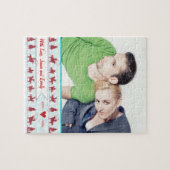 ヴィンテージホースランチカウボーイおばあちゃんとおじいちゃん ジグソーパズル (横)