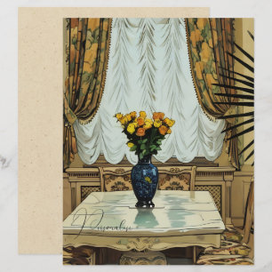 ヴィンテージホームデコールフローラスクラップブック紙