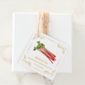 ヴィンテージホームメイドルバーブジャムスクエアつるラベル フェイバータグ (インサイチュ)