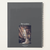 ヴィンテージホーム前向きクリエイティビティ引用文ジャーナル プランナー手帳 (裏面)