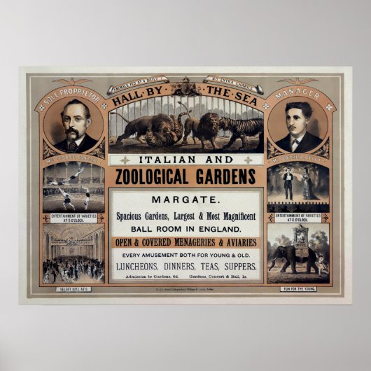 ヴィンテージホール・バイ・ザ・シー・アドバタイズメント ポスター (正面)