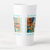 ヴィンテージボイスラテマグ カフェラテマグ (正面)